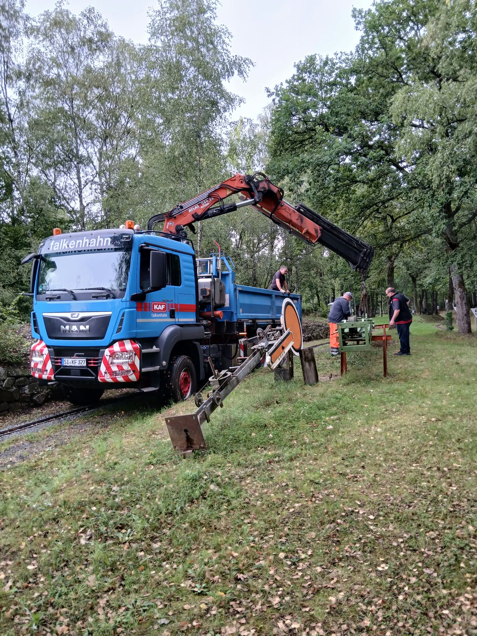 Signal am Haken