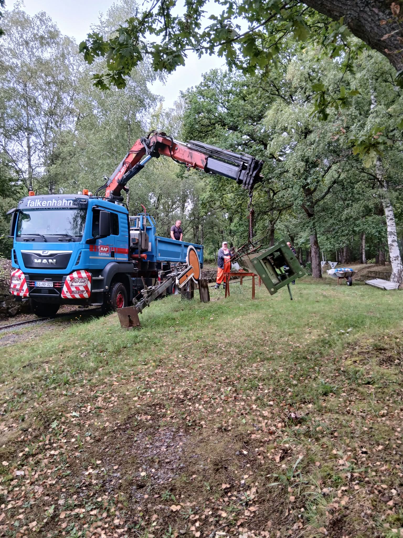 Signal schwebt